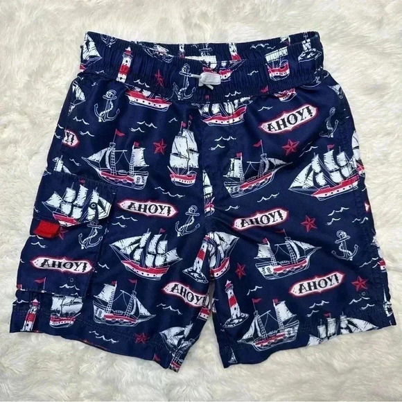 Nautical Kids Swim Set - Red and Blue - Picture 11 of 16
